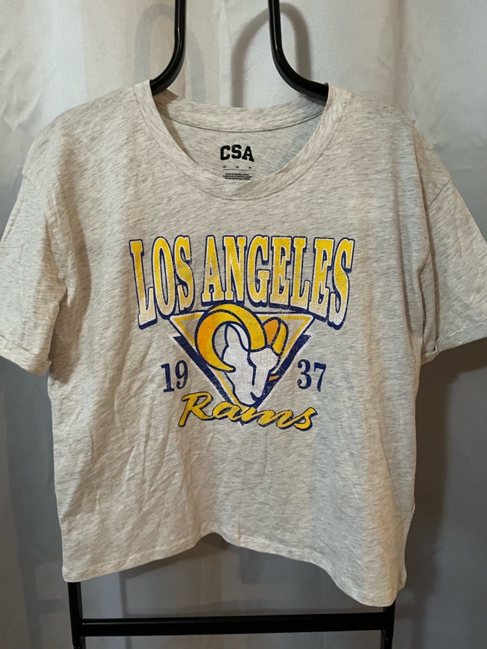 CSA NFL Team Apparel Los Angeles Rams T-Shirt
